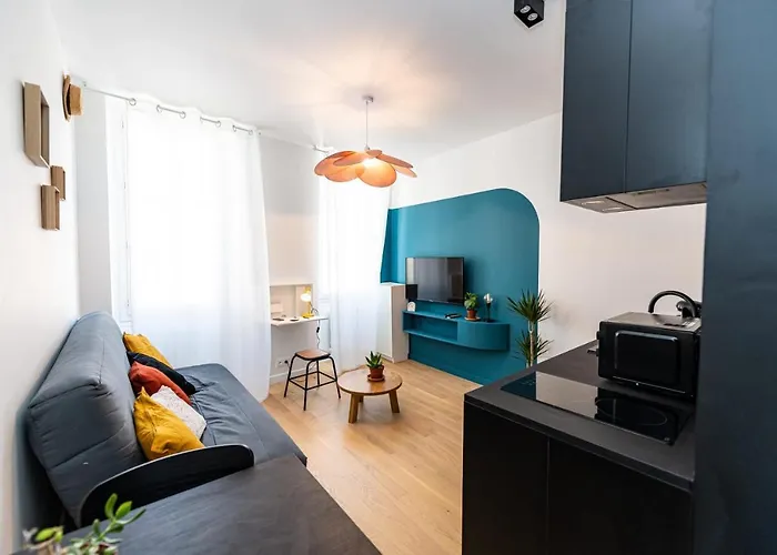 Noa : Joli Studio Cosy Avec Chambre